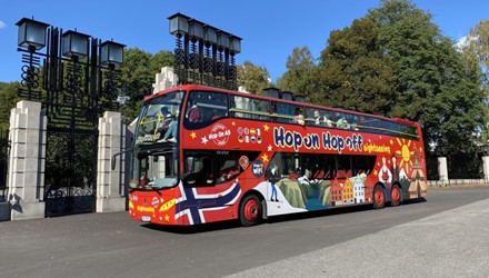 HOP ONN-HOP OFF BUS IN OSLO